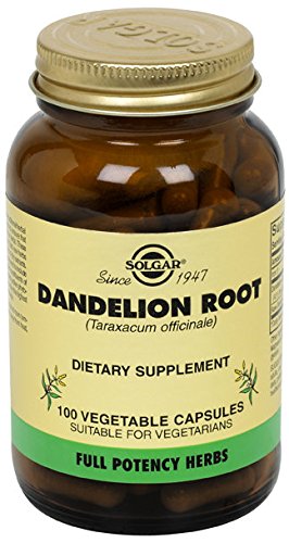 solgar, dandelion root, 100 veggie caps